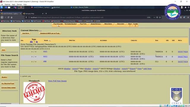 FORENSIC ANALYSIS USING AUTOPSY Linux And Windows