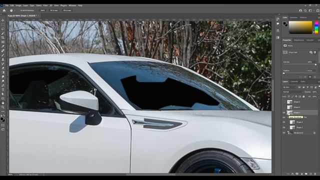 How to use Adobe Photoshop to tint car windows - (step-by-step) смотреть онлайн