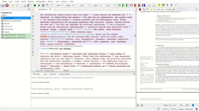 How to create the MDPI Latex Tempalate in English Language смотреть онлайн