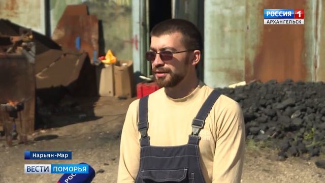 В Нарьян-Маре заработала мастерская, где создают авторские изделия из металла и железа смотреть онлайн
