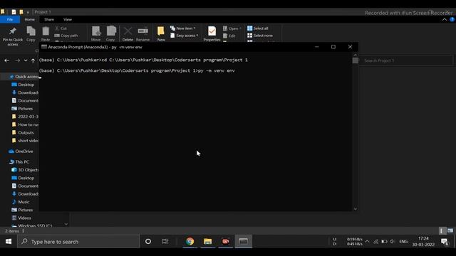 How to create virtual environment for python projects and install libraries in it | Codersarts смотреть онлайн