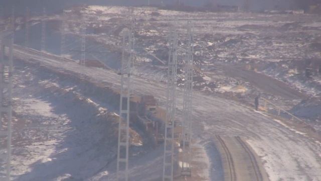 "Вовкино окно". Эстакада ШГС ж-д подходы ВС.Белые каски. смотреть онлайн