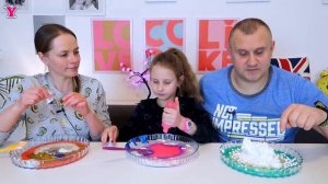 Кто шустрее? Слайм Челлендж Хватай До последней Капли | Чао Юля