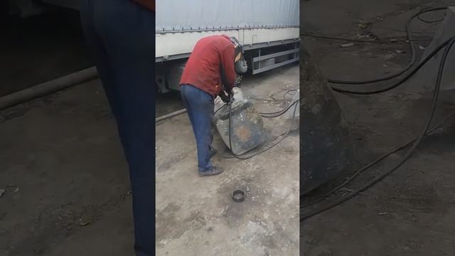 Как без выпаривания заварить топливный бак. смотреть онлайн