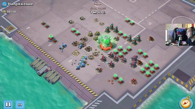 Boom Beach Бум Бич Развиваем базу с нуля (часть 141)