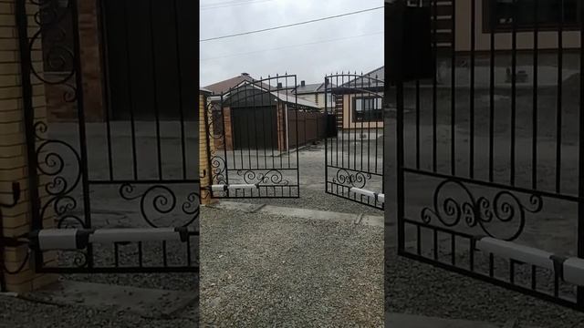 Монтаж автоматики BFT A40 на распашные ворота смотреть онлайн