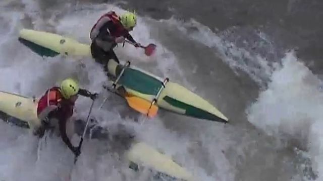 Сплав по Большой Лабе 2010. порог "Прощай Родина" смотреть онлайн