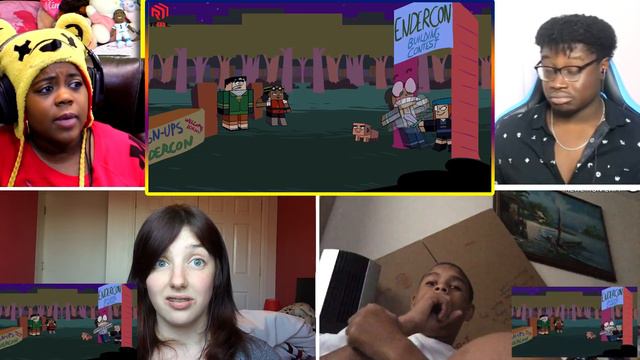 Minecraft Story Mode (Funny Animation) REACTIONS MASHUP смотреть онлайн