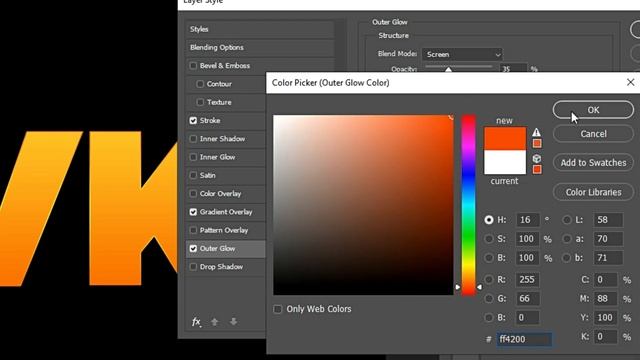 Glow and Light Text Effect in Photoshop смотреть онлайн