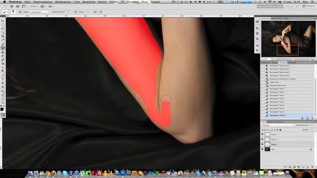 Обработка фото в Adobe Photoshop CS6 / Beauty model / fast work in Photoshop смотреть онлайн