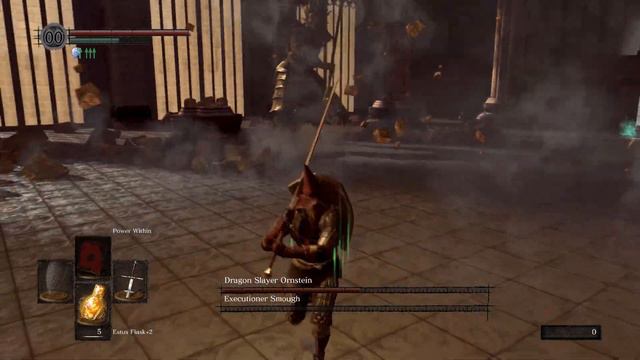 Ornstein and Smough Boss Fight | Dark Souls Remastered смотреть онлайн