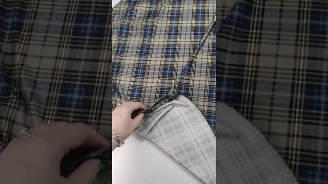 Ткань трикотаж клетка  95% полиэстер, 5% эластан  кулирка