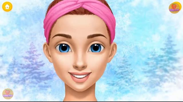Princess Makeup Salon - Princess Gloria Makeup Salon - Frozen Beauty Makeover Games For Girls смотреть онлайн