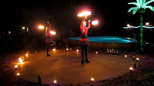 Корпоратив Россервис 2011 - Fire Show смотреть онлайн