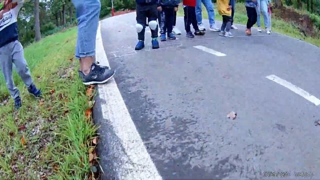 Ironkid71 в Туле. Косая Гора, лыжероллерная трасса имени Веденина. смотреть онлайн