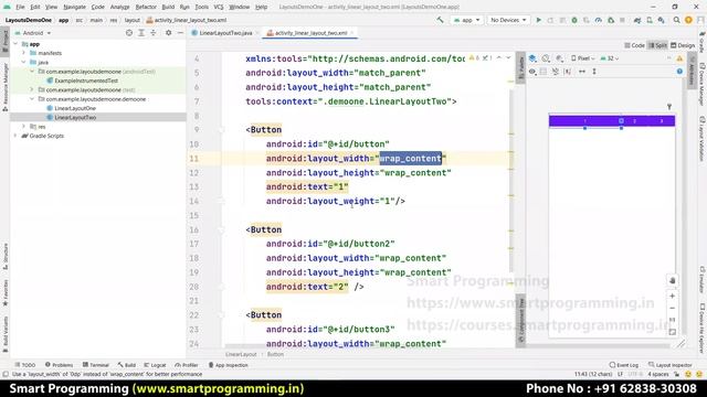 View; ViewGroup; Layout Basics and LinearLayout in Android by Deepak || Android Studio смотреть онлайн