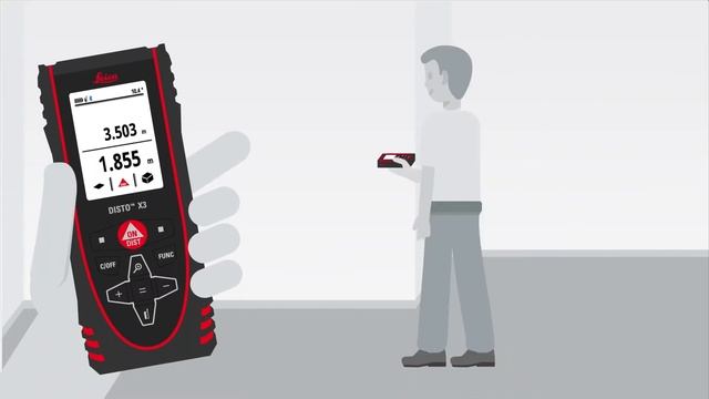 Leica: DISTO™ X3 Laser Distance Meter смотреть онлайн