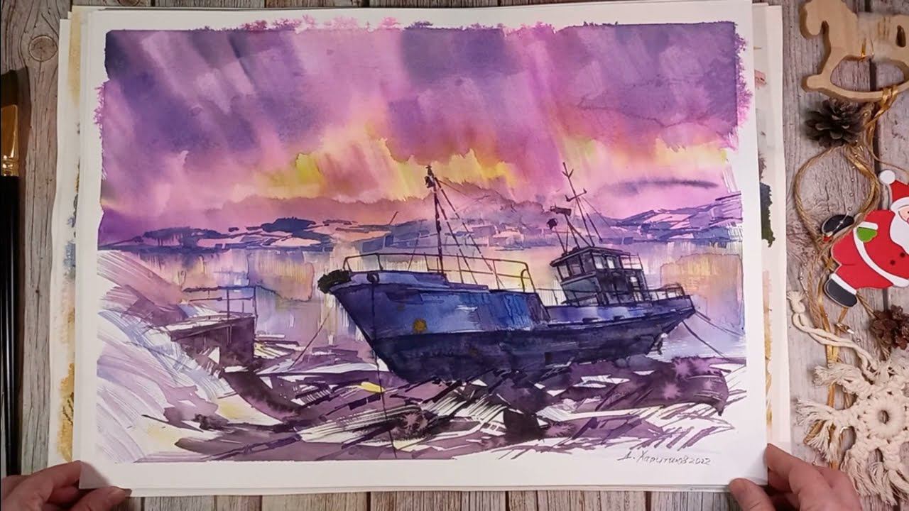 Мой 2022 акварельный год смотреть онлайн