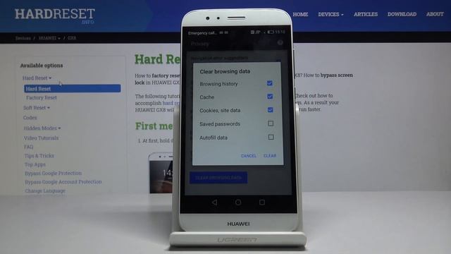 How to Delete Browser History in HUAWEI GX8 – Erase Browsing Data смотреть онлайн
