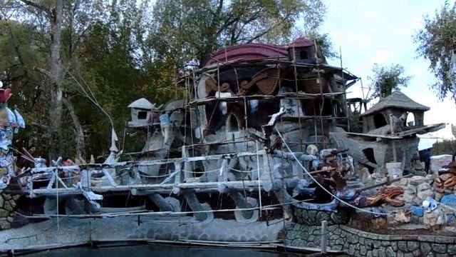 СТРОИТЕЛЬСТВО и оформление дома ДОМ ПИРАТА. гостевой домик. страна Вихляндия. смотреть онлайн