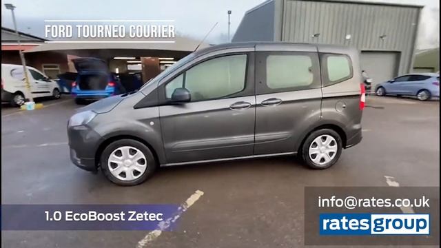 Ford Tourneo Courier | 1.0 EcoBoost Zetec смотреть онлайн