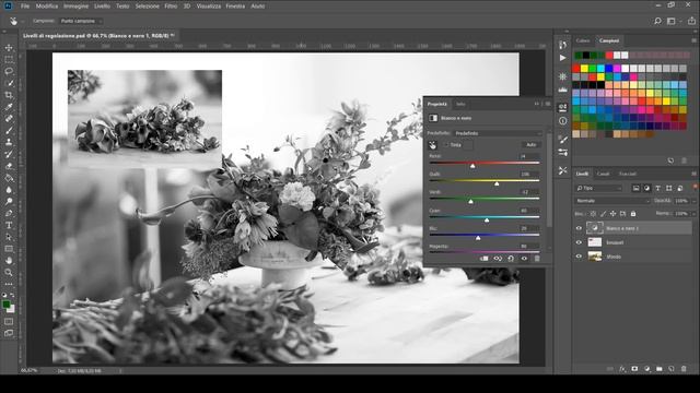 PHOTOSHOP CC 2018 - Tutorial 6: Livelli di regolazione смотреть онлайн