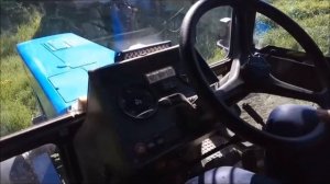 Сажаем картофель двухрядной сажалкой на тракторе МТЗ 82.1