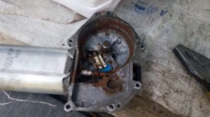 Дворник заднего стекла - устранение дефекта. Опель Зафира А