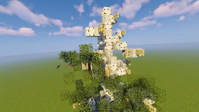 How to Build Minecraft Birch Trees! [Custom Tree Guide Episode 2] смотреть онлайн