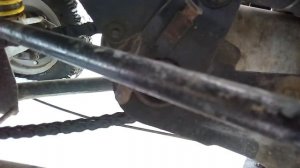 Муравей с двигателем от скутера.