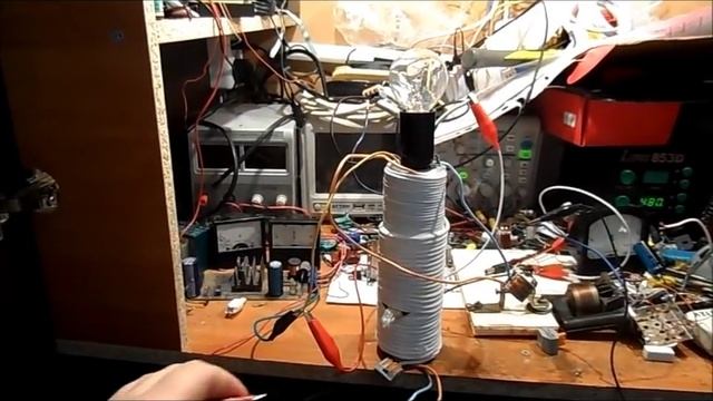 Резонансный "колбасный" трансформатор смотреть онлайн