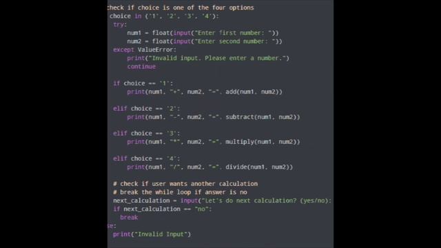 How to make a simple calculator in python #programming #python #beginners #pythonprogramming смотреть онлайн