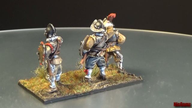 Pike & Shotte: Swordsmen. Thirty Years War. Imperial army. 28mm. смотреть онлайн