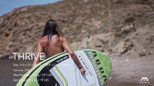 Paddle Gonflable Aqua Marina Thrive | Flysurf.com смотреть онлайн