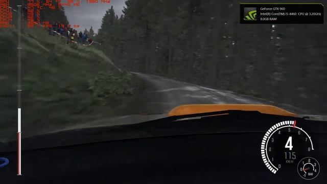 DIRT RALLY.BENCHMARK.ULTRA.i5 4460,GTX960 4GB,8GB RAM. смотреть онлайн