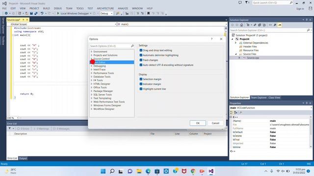 How to enable line numbers in Visual Studio | in few simple steps | 2022 смотреть онлайн