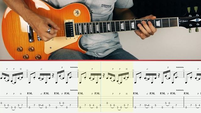 Lenny Kravitz - Always On The Run (Guitar Tutorial) смотреть онлайн