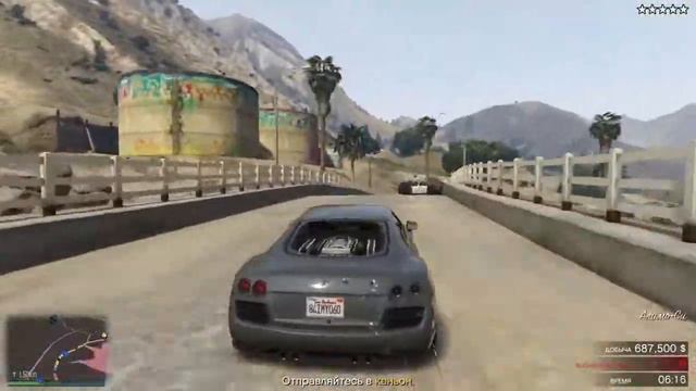 GTA5 корка супер погоня смотреть онлайн