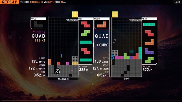 Intense Match Point Against Top 100 Player // TETR.IO смотреть онлайн