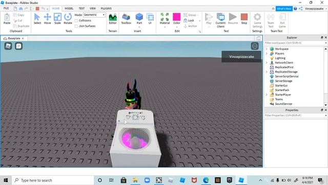 Washing Machine Fail