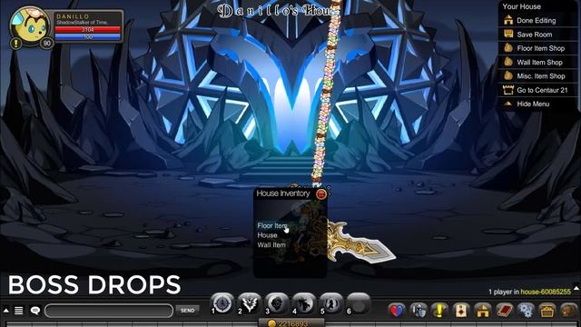 AQW /ShadowCrypt BOSS DROPS (FREE SET) смотреть онлайн
