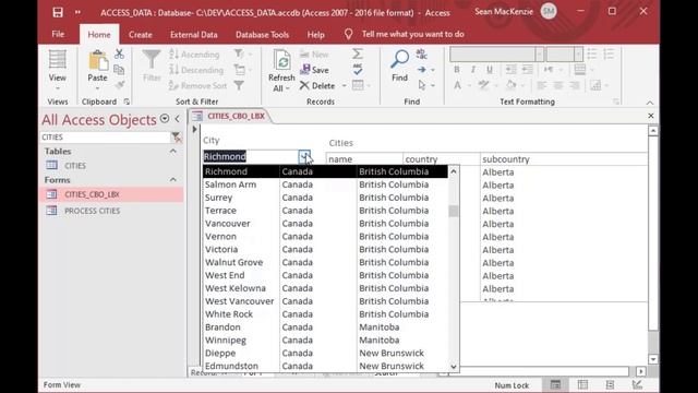 How to Retrieve Any Column Value from a Combo Box or List Box in Microsoft Access смотреть онлайн