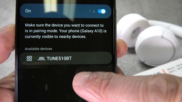 Pairing JBL TUNE510BT to an ANDROID Phone (How to instruction) смотреть онлайн