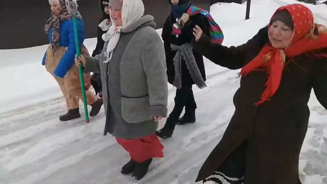 Рождественские колядки совместно Малфинский сельский клуб и Малфинская сельская библиотека смотреть онлайн