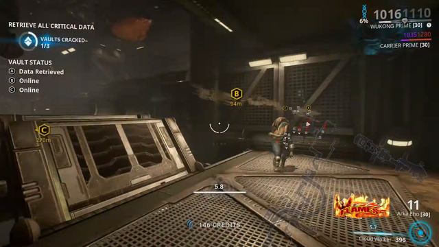 Warframe Ker (Ceres) Mission Spy level 80-100 смотреть онлайн