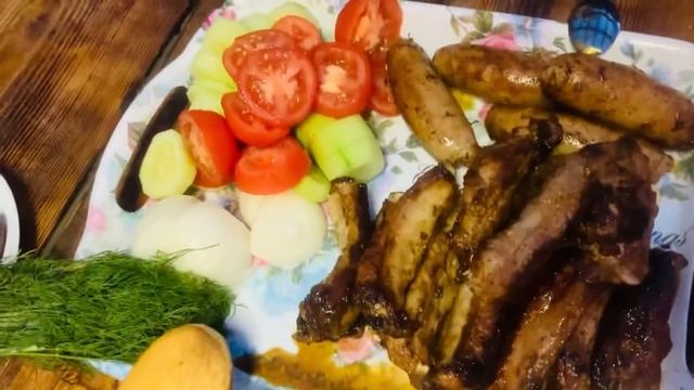 Мукбанг? приготовили рёбрышки и купаты? смотреть онлайн