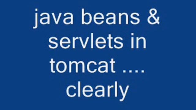 How to run java beans & servlets смотреть онлайн