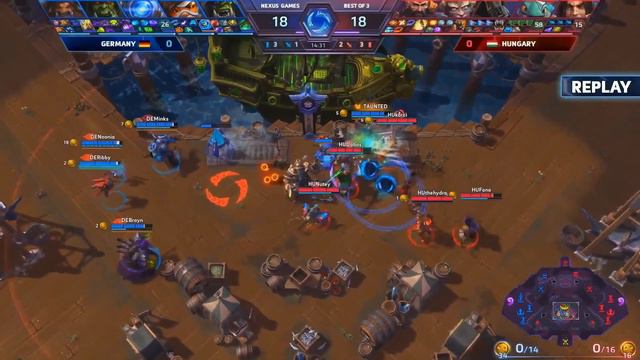 [Nexus Games] Groupe B: Allemagne vs Hongrie смотреть онлайн