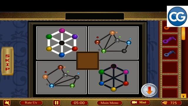 [Walkthrough] 501 Free New Escape Games Level 145 - Four Color Lock Escape - Complete Game