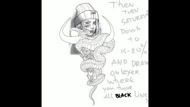 Neo Traditional Snake And Women